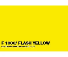 Montana Fluorescentinis purškiamas lakas 400ml Fluo geltonas, šviečia UV įtakoje