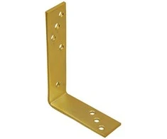 DMX Montavimo kampas, 180 x 120 x 40 x 5 mm, geltonai cinkuotas 10 vnt.