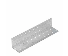 DMX Montavimo kampas, 40x40x200x2,0mm, sustiprintas, cinkuotas