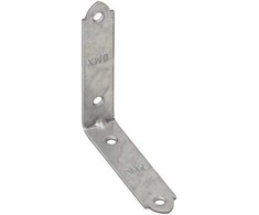 Montavimo kampas, 50 x 50 x 17 x 1,50 mm, cinkuotas 20 vnt.