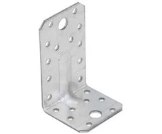 DMX Montavimo kampas, 90x50x55x2,5mm, sustiprintas, cinkuotas
