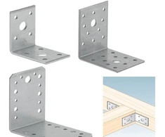 DMX Montavimo kampas, 90x90x65x2,5mm, cinkuotas