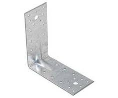 DMX Montavimo kampas KP5,140 x 140 x 55 x 2,5 mm, sustiprintas, cinkuotas 10 vnt.