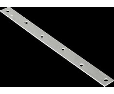 Montavimo plokštelė, 296x22x2,0mm, cinkuota