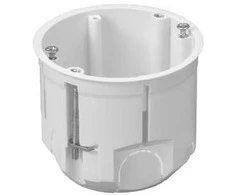 Pawbol Montažinė dėžutė Universalus 1 vieta 60mm 70mm Balta