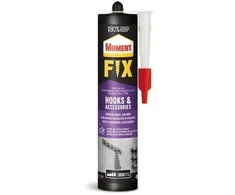 Montažiniai klijai, MOMENT FIX Hooks&amp;Accessories, 440 g