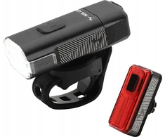 Moon Rigel Lite + Helix Lite dviračio žibintų rinkinys, įkraunamas, 500 lm