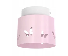 Lubinis šviestuvas Moonlight DZIECIĘCA LAMPA PLAFON SUFITOWY ŻYRANDOL LED GX53 MOTYL DLA DZIEWCZYNKI