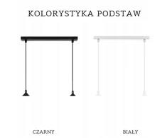 Pakabinamas šviestuvas Moonlight DZIECIĘCA LAMPA WISZĄCA ABAŻUR MYSZKA 30 CM LISTWA