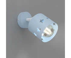 Moonlight DZIECIĘCY KINKIET LAMPA PLAFON SUFITOWA ŚCIENNA LED E27 Mėlynas