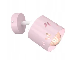 Moonlight DZIECIĘCY KINKIET LAMPA PLAFON SUFITOWA ŚCIENNA LED E27 RÓŻOWA