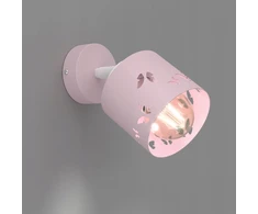 Moonlight DZIECIĘCY KINKIET LAMPA PLAFON SUFITOWA ŚCIENNA LED E27 RÓŻOWA