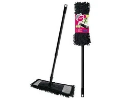 Mop šepetys grindims plauti Pepita YORK 76x26x29cm juodas