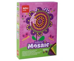 Mosaic Butterfly meno rinkinys su APLI Kids 4+ putplasčio lipdukais