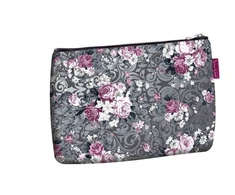 Moteriška kosmetinė rankinei 14x21 cm BERTONI Solo su Chic spauda
