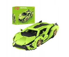 Mould King MOLD KING 10011 blokeliai 1133 vnt. Super Car Žalias Sia