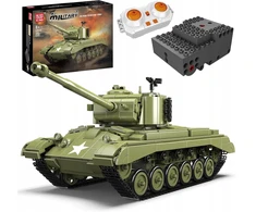 Mould King MOLD KING 20035 M26 Pershing RC Blocks Remote Control Tank Remote Control + APP