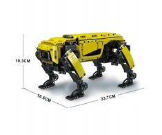 Mould King Pelėsių karalius Technic RC Robotas Šuns Modelis Statybinių blokų rinkiniai Žaislas