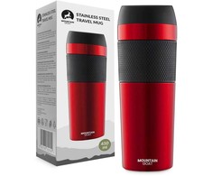 „Mountain Goat TRAVEL“ termo puodelis, 450 ml, raudonas