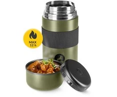 Mountain Nerūdijančio plieno pietų termosas 1 litras, žalias