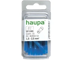 Mova laidų sujungimui HAUPA, 1,25-2,5 mm2, izoliuota