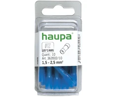 Mova laidų sujungimui HAUPA, 1,25-2,5 mm2, izoliuota