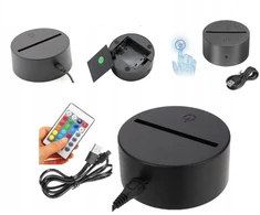 Moxomi Naktinė lempa 3D LED USB KOŃ GALOP KSIĘŻYC LAMPA 16 KOLORÓW PREMIUM Pultas
