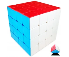 Moyu ORIGINALUS 4x4 KUBAS REGULIUOJAMAS GREITAS LOGIC KUBAS 4x4x4 + STOVAS