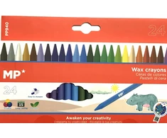 Mp Colours Vaško kreidelės 24 spalvų