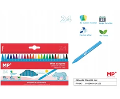 Mp Colours Vaško kreidelės 24 spalvų