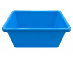 Mpmax Mėlyna plastikinė vaikiškų žaislų dėžutė