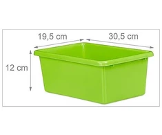 Mpmax Pojemnik Plastikowy Pudełko na Žaislai Dzieci Pilka