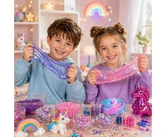 Mpmax Slime Gluty Factory Unicorn Unicorn lagaminas Creative didelis rinkinys