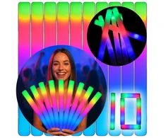 MTA GLOWING BATTLES LED lazdelė lauko vakarėliui 10x Foam LIGHT SABRE