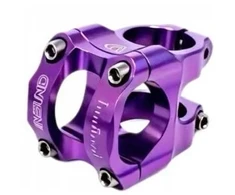 MTB CNC aliuminio dviračio kotas 31,8x28,6 mm, vientisas, patvarus, violetinis