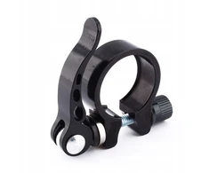 MTB DVIRAČIO SĖDYNĖS spaustukas SU spaustuvu QR SĖDYNĖS SĖDYNĖS spaustukas 31,8 mm Juodas