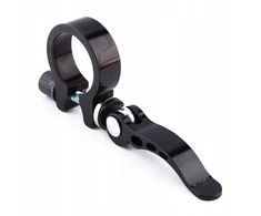 MTB DVIRAČIO SĖDYNĖS spaustukas SU spaustuvu QR SĖDYNĖS SĖDYNĖS spaustukas 31,8 mm Juodas