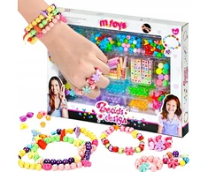 Mtoys MEGA KŪRYBINGAS SPALVOTŲ KAROLIŲ RINKINYS PAPUOŠALŲ APYRANKĖMS GAMINTI