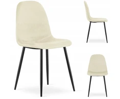 MUFART VELVET BEIGE MINŠTA KĖDĖ VALGOMUI, MOKA SCANDINAVIAN