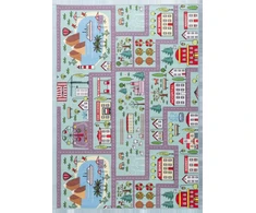 Multi Decor Dywan dziecięcy Stella Ulice 100x150cm ulice edukacyjny