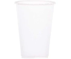 Multipack Plastikinės stiklinės 200ml/100vnt. permatomas