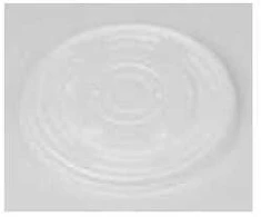 Multipack Plastikiniai dangteliai popieriniams indeliams Bio Ø11.5cm/25vnt. plokšti/balti