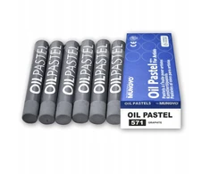 Mungyo Mop-6 aliejiniai pasteliai, 6 vnt., grafito spalva