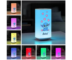 Murrano Lampka Nocna LED RGB Kosmiczne Stworki Dotykowa Bezprzewodowa Dziecięca