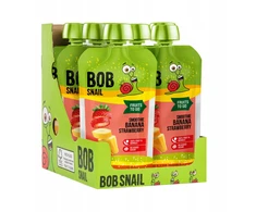 Mus Smoothie Banan Truskawka Bob Snail 120g x 10 ( 1200g ) >>