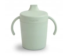 „Mushie Training Cup“ vaikams 230 ml neišsiliejantis šalavijas