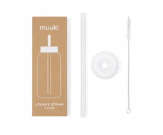 MUUKI buteliuko šiaudelis 720 ml Lounge Straw + Cap