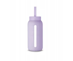 MUUKI buteliuko šiaudelis Lounge Straw+CAP PASTEL LILAC 720 ml