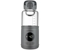 MyBabyBottle PRO NEŠIMASIS VANDENS IR PIENO ŠILDYTUVAS VAIKAMS PILKAS
