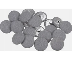 MYGTUKAI 20 Vnt. 23 mm METALINIO APVALIO SIUVIMO DEKORATYVINIS APVALŠTAS ILGUS